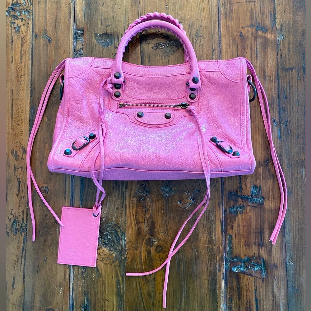 Balenciaga Agneau Motor Bag